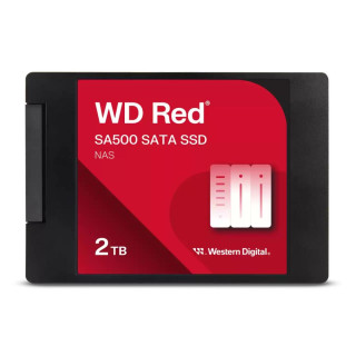 SSD|WESTERN DIGITAL|Red SA500|2TB|SATA 3.0|Write speed 520 MBytes/sec|Read speed 560 MBytes/sec|2,5|TBW 500 TB|MTBF 1750000 hours|WDS200T2R0A