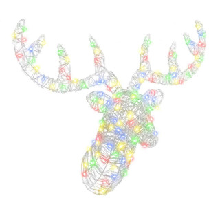 Põdra Pea värviline 60 cm Akrüül