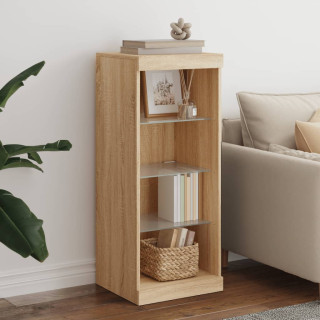 LED-valgustitega puhvetkapp, Sonoma tamm, 41 x 37 x 100 cm