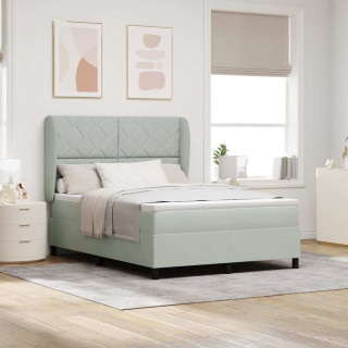 Karbi vedrumadrats madratsiga peaga Helehall 140 x 200 cm Samet