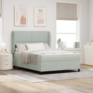 Karbi vedrumadrats madratsiga peaga Helehall 140 x 190 cm Samet