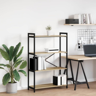 Raamatukapp Sonoma tamm 80 x 30 x 118 cm Tehispuit