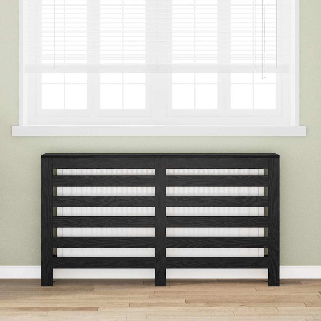 Radiaatori kate Must tamm 149 x 20 x 82 cm 1 x pesumasina kapp