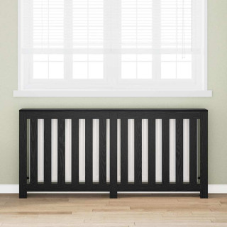 Radiaatori kate Must tamm 175 x 20 x 82 cm 1 x pesumasina kapp