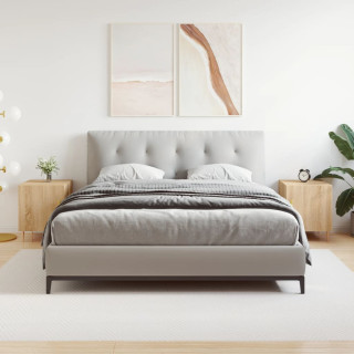 Тумбочки прикроватные 2 шт, дуб Сонома, 40 x 40 x 50 см, искусственное дерево