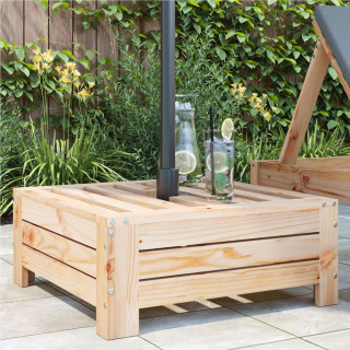 päikesevarju aluse kate, männipuit