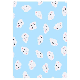 Многоцветный ковер с узором, 160 x 230 см, ткань