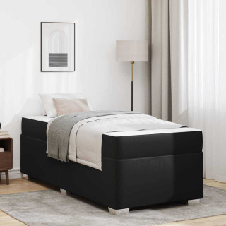 Voodi raam Must 80 x 200 cm Kunstnahk