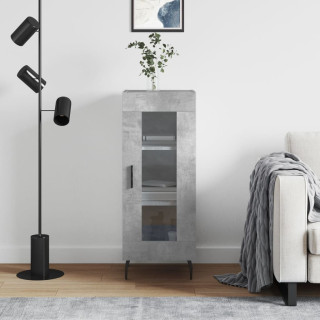 Puhvetkapp, betoonhall, 34,5 x 34 x 90 cm, tehispuit