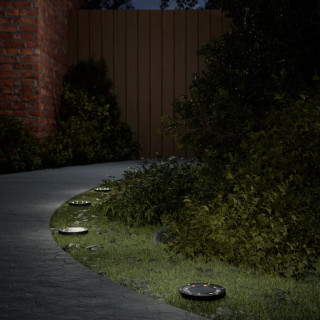 päikesetoitel valgustid maapinnale maavaiadega 12 tk, soe valge