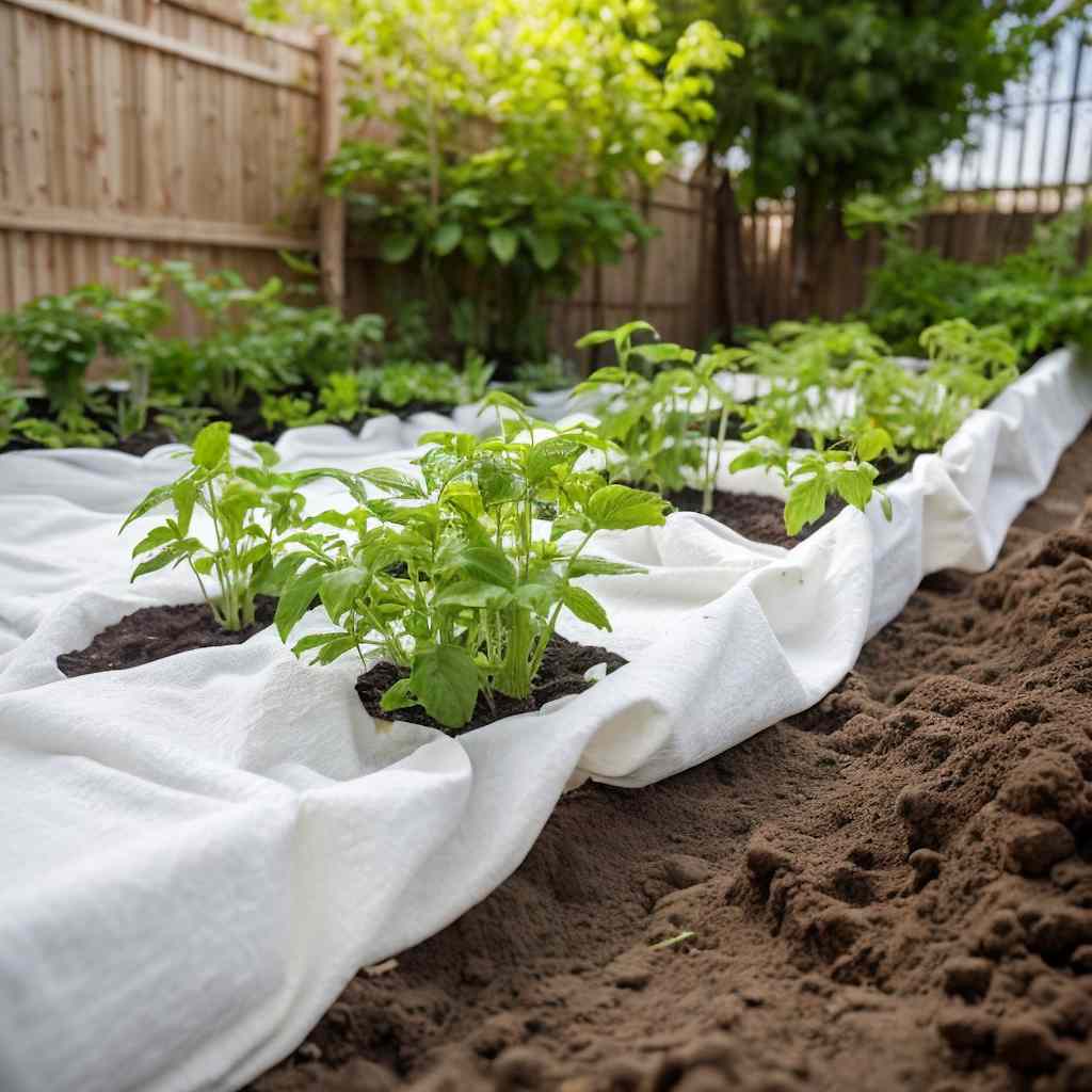 geotekstiil, valge, 1 x 10 m, polüesterkiud