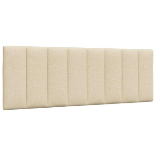 Подушка в изголовье, кремовая, 120 см, ткань