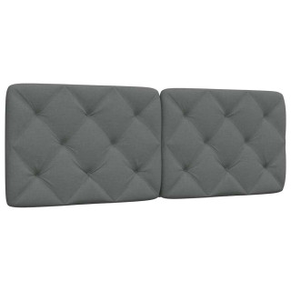 voodipeatsi padi, tumehall, 140 cm, kangas