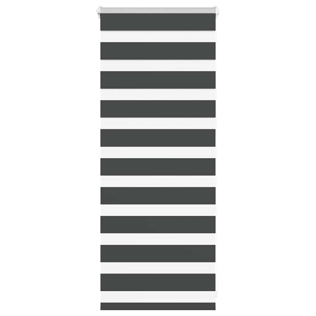 Triibuline ruloo must 60x100 cm kanga laius 55,9 cm polüester