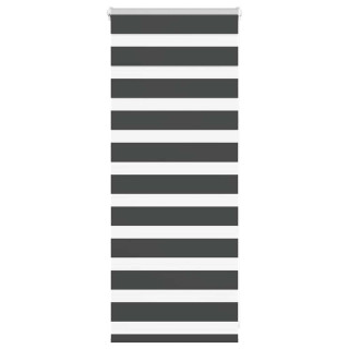 Triibuline ruloo must 65x100 cm kanga laius 60,9 cm polüester