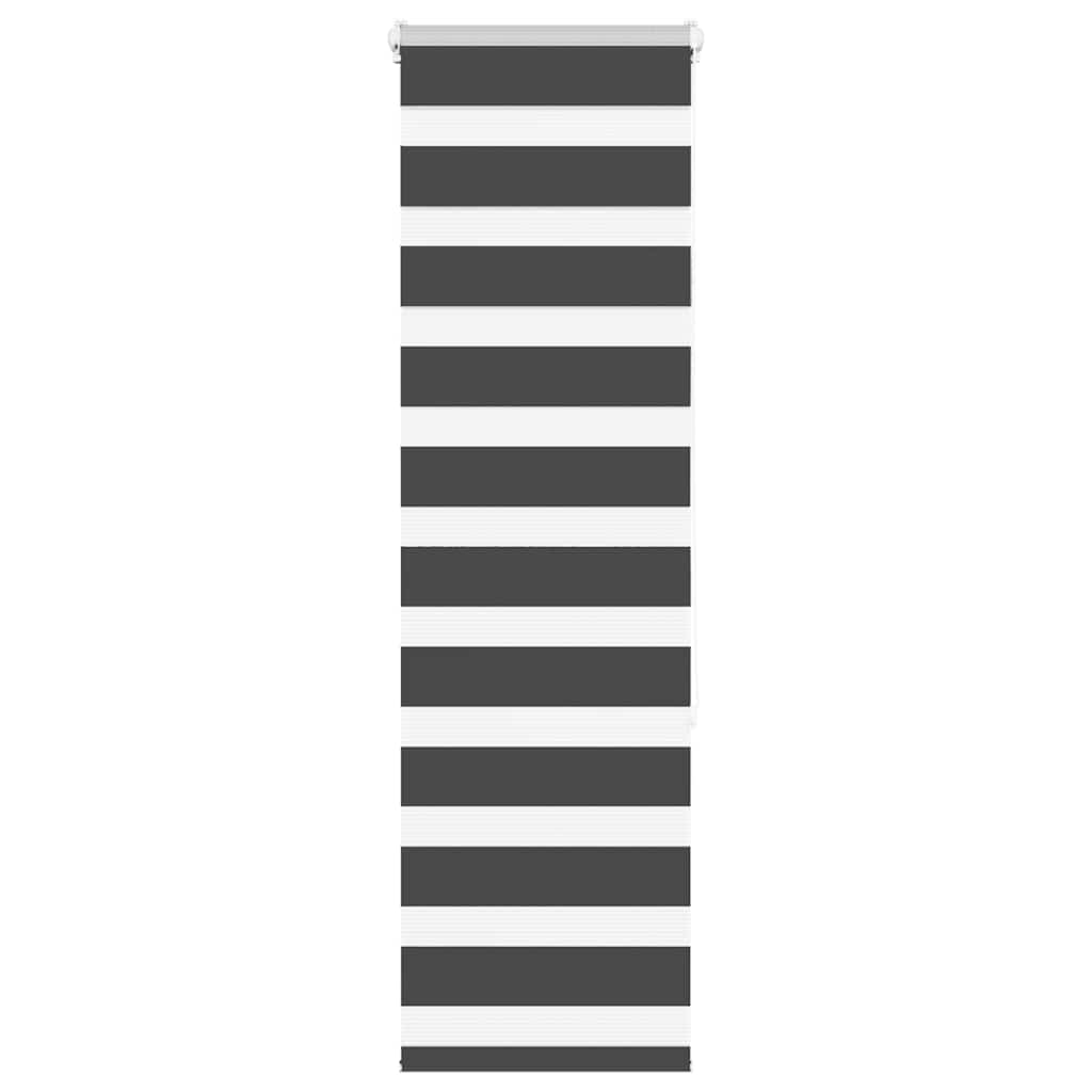 Triibuline ruloo must 40x150 cm kanga laius 35,9 cm polüester