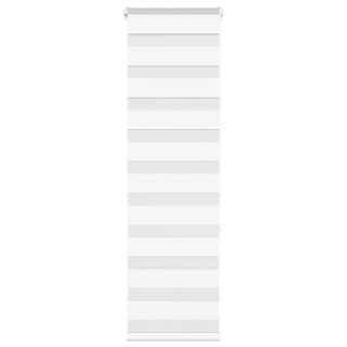 Полосатая рулонная штора коричневая 40x150 см, ширина ткани 35,9 см, полиэстер