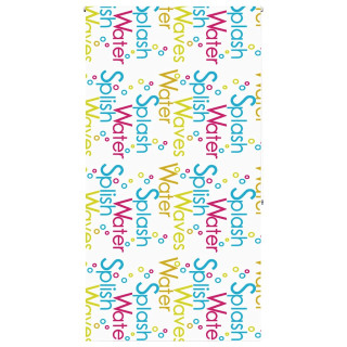 Душевая рулонная штора 140x240 см, ширина ткани 136 см