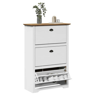 Kingariiul BODO valge ja pruun 80x35x118 cm