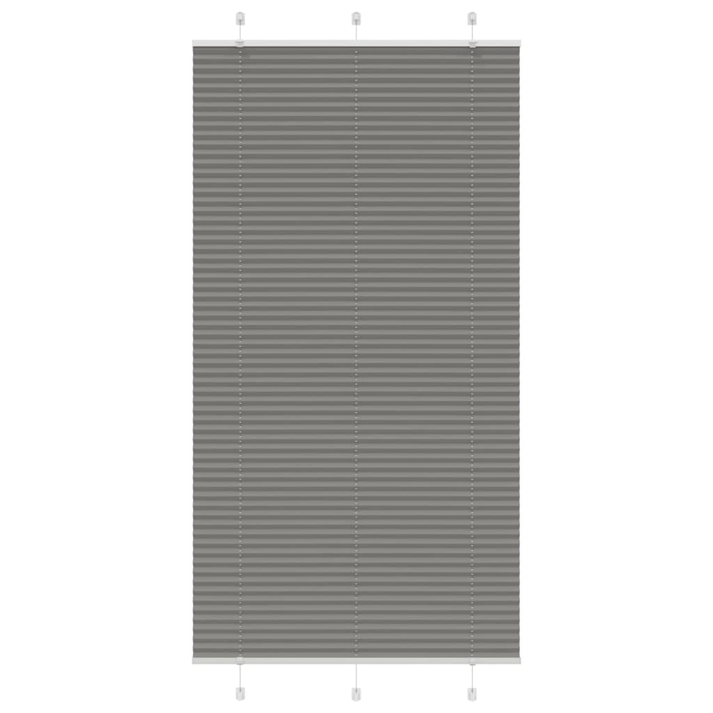 plisseeritud ruloo antratsiit 105x200 cm kanga laius 104,4 cm