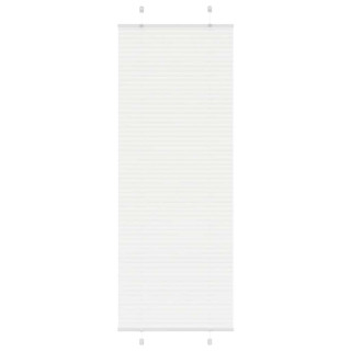 plisseeritud ruloo valge 75x200 cm kanga laius 74,4 cm