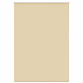 Рулонная штора с затемнением, бежевая, 95x130 см, ширина ткани 90,7 см, полиэстер