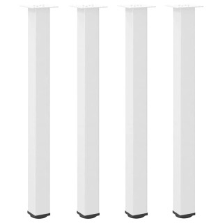 Ножки журнального столика, 4 шт., белые, 90-92 см, сталь