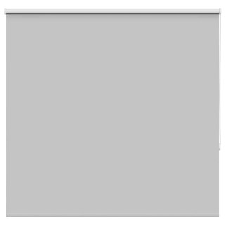 Рулонная штора с затемнением светло-серая 160x150 см, ширина ткани 156,6 см