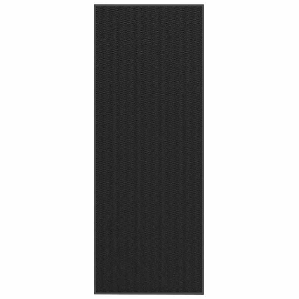 uksematt, must, 115 x 300 cm