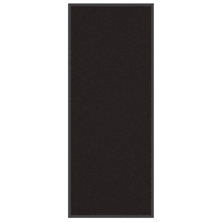 uksematt, must, 60 x 150 cm