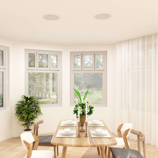 sisseehitatud seina- ja laekõlarid 2 tk, 360 W