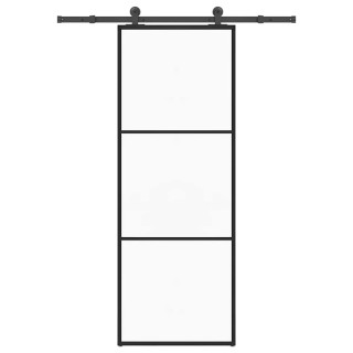 liuguks koos tarvikutega, 76 x 205 cm, ESG-klaas ja alumiinium