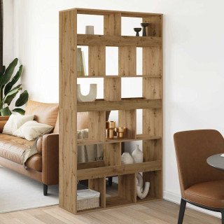 Книжный шкаф, дуб ручной работы, 100 x 33 x 187,5 см, искусственное дерево