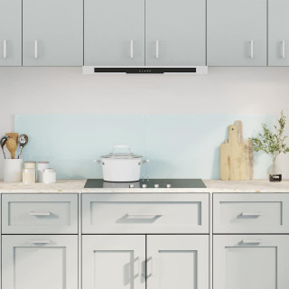 Защитные экраны для кухни 2 шт, белые, 80 x 40 см, закаленное стекло