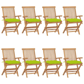 aiatoolid erkroheliste istmepatjadega, 8 tk, tiikpuu