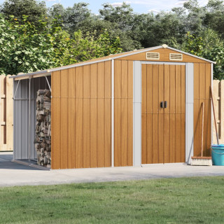 aiakuur, helepruun, 277x192,5x179 cm, tsingitud teras