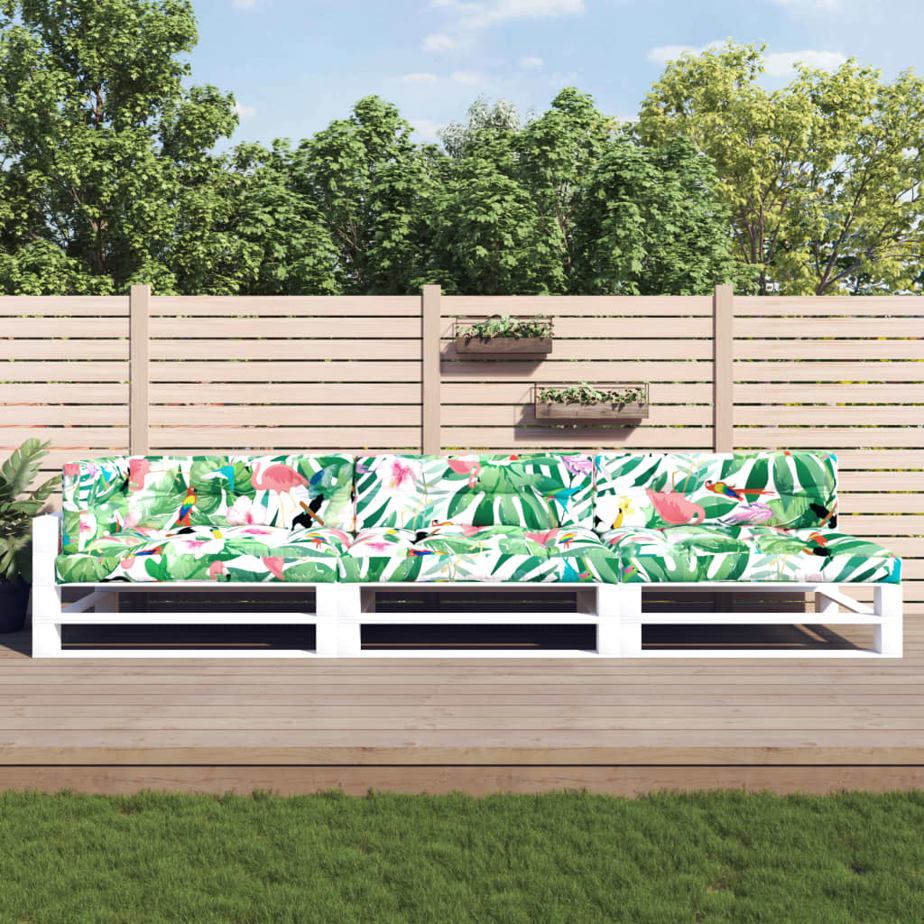 euroaluse istmepadjad 7 tk, mitmevärviline, kangas Mitmevärviline