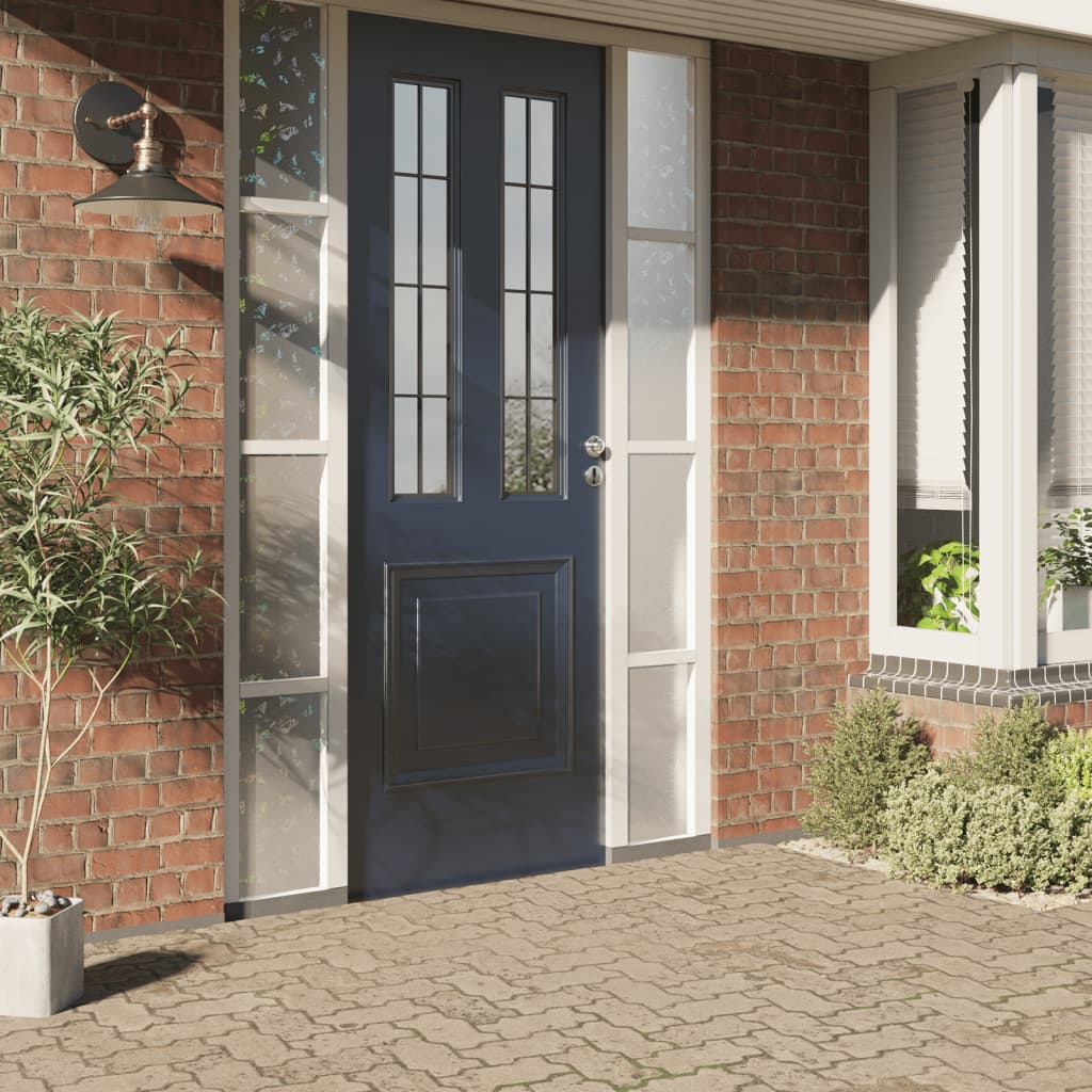 aknakiled 3 tk, jäätunud 3D vikerkaare muster, PVC