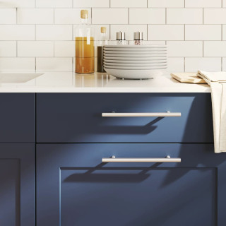 kapi käepidemed 20 tk, hõbedane, 160 mm, roostevaba teras