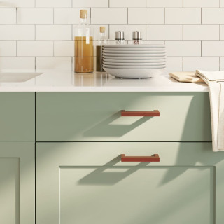 kapi käepidemed 20 tk, pronks, 96 mm, roostevaba teras