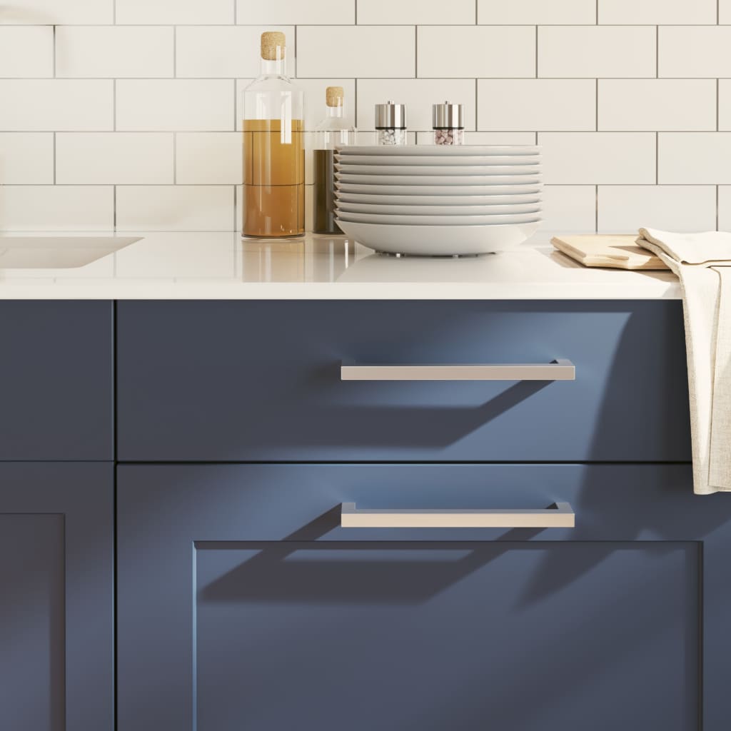 kapi käepidemed 20 tk, hõbedane, 192 mm, roostevaba teras