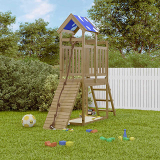 õue mänguväljak, immutatud männipuit