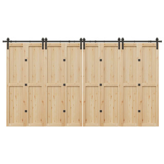 liugukse tarvikute komplekt 400 cm terasest, must