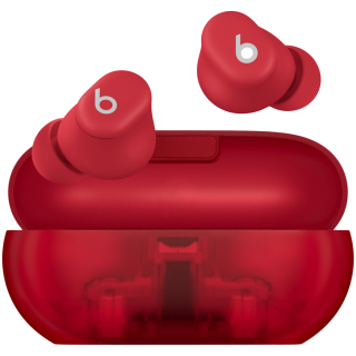 Beats Solo Buds - True Wireless Earbuds - Transparent Red,Model A3151 A3150 A3152