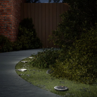 päikesetoitel valgustid maapinnale maavaiadega 12 tk, soe valge