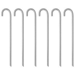 telgivaiad 6 tk, 41,5 cm Ø12 mm, tsingitud teras