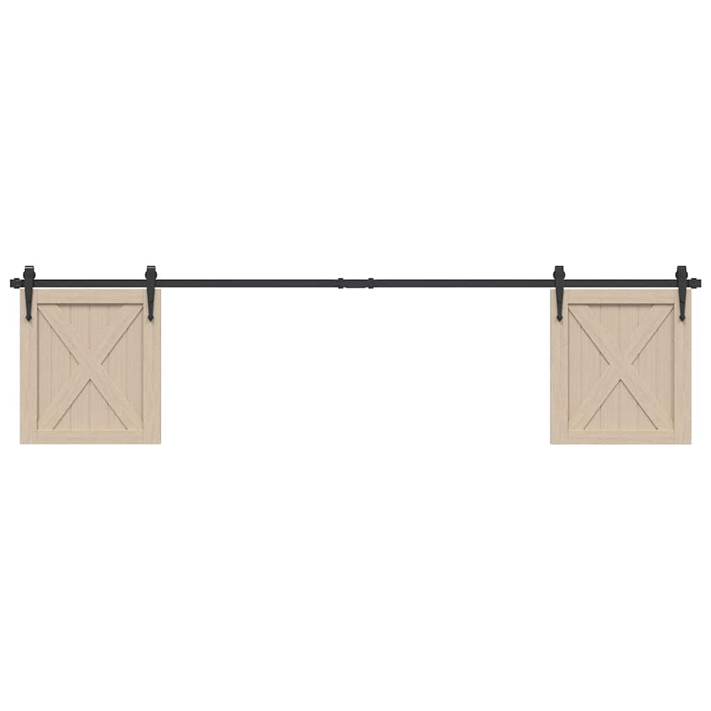 lükandkapi uksekomplekt 213 cm süsinikterasest