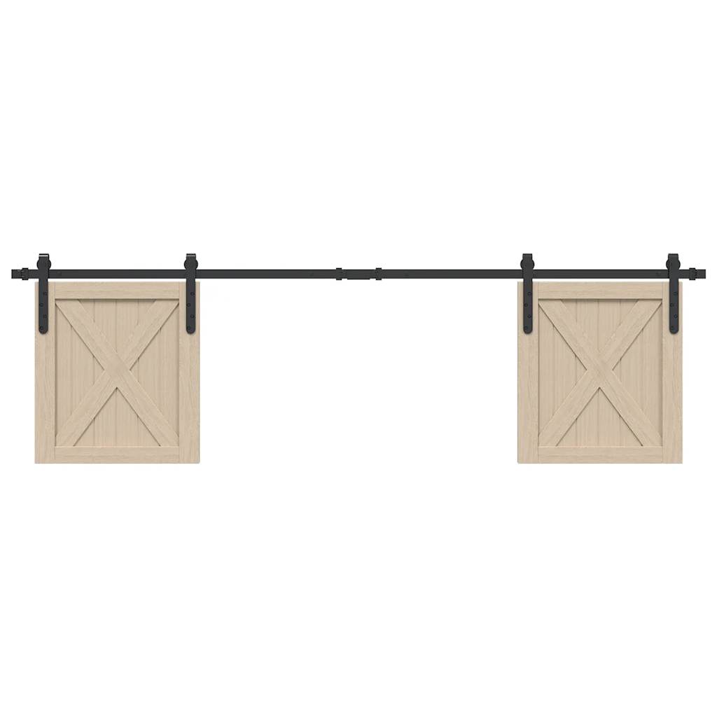 lükandkapi uksekomplekt 183 cm süsinikterasest