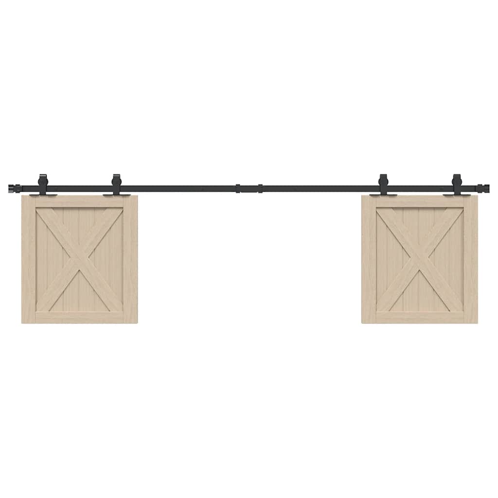 lükandkapi uksekomplekt 183 cm süsinikterasest