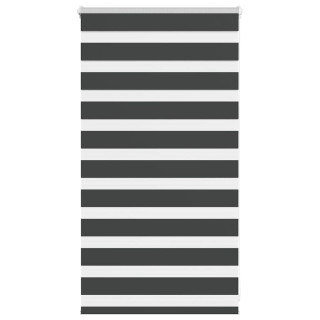 Triibuline ruloo must 70x100 cm kanga laius 65,9 cm polüester